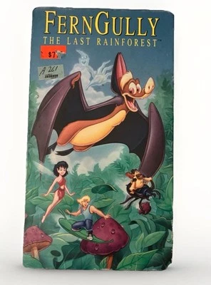 Ferngully The Last Rainforest 1992 on VHS Tim Curry VHS - FREE SHIPPING! - Image 1 of 4