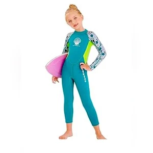 MWTA Wetsuit for Kids Neoprene Long Sleeve Youth Swimming, Diving, Surfing XL - Picture 1 of 5