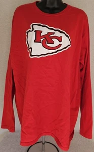 Fanatics Mens Womens Shirt Size XL X Large Red White Kansas City Chiefs - Picture 1 of 24