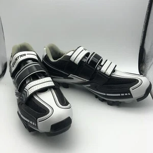 Excellent Cond EXUSTAR E-SM341 SPD Bike Bicycle Cycling Shoes Black Size 41 US-8 - Picture 1 of 9