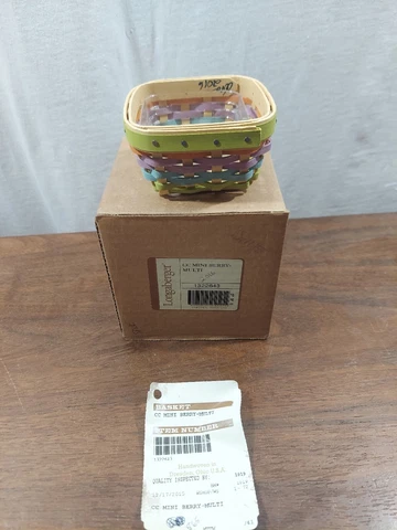 Longaberger 2016 Collectors Club Miniature Berry Basket Cover