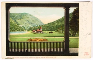 Norton, ME. 1907 CDS, DPO 1890-1911, PPC de Crawford Notch, White Mountains NH. - Imagen 1 de 2