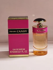 Prada Candy Eau de Parfum Travel Size Splash, Women, 0.21 oz/6.5 ml, New In Box - Picture 1 of 7