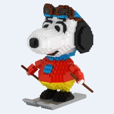 Peanuts Snoopy Magic Blocks, 1580 Piezas Mini Bloques de Construcción Desafiante Juego Regalo Foto 1 de 4