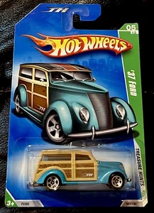 🏁 Hot Wheels 2009 Treasure Hunt ‘37 Ford Woody 1/64 🏁 - Picture 1 of 2