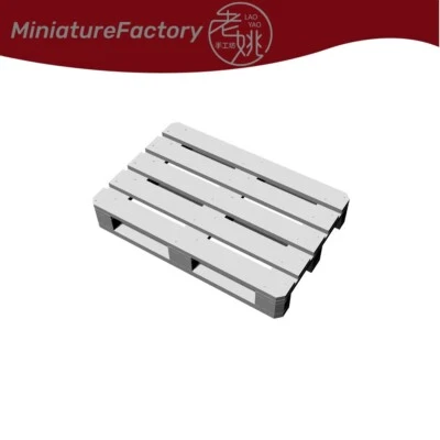 SSMODEL N Gauge 1:160 Wood Pallet 100pcs Railroads Vehicle Diorama Scenery - Image 1 of 2