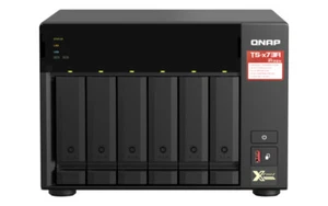 QNAP TS-673A NAS Tower Ethernet LAN Black V1500B - Afbeelding 1 van 5