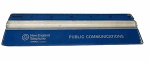 Vintage New England Telefon 6" Kunststoff Lineal Nynex Co. - Bild 1 von 6
