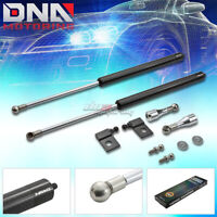 FOR 00-07 IMPREZA WRX STI GDB//GG CHROME NRG POLISHED STAINLESS STEEL HOOD DAMPER