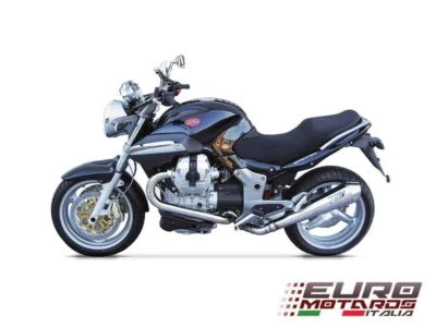 Silenciador cónico de acero para escape Zard Moto Guzzi Breva 1200 2005-2010 +3 HP Foto 1 de 2