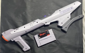 SNES Super Scope Gun + Game SNS-013 Untested / No Receiver No Eyepiece - Picture 1 of 12