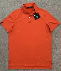 RLX Ralph Lauren RLX Orange Short Sleeve Men’s M Golf Polo Shirt Wicking. NEW - Picture 1 of 12