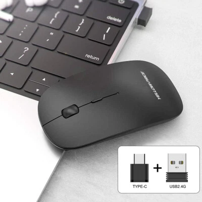 USB-C Mouse - YP 2.4G Wireless Mouse For MacBook Pro 16" 2021 2019 [Plug&Play] - Image 1 of 4