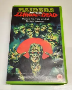 Raiders Of The Living Dead, Ex Rental Original (PAL VHS), Braveworld 1986 - Picture 1 of 5