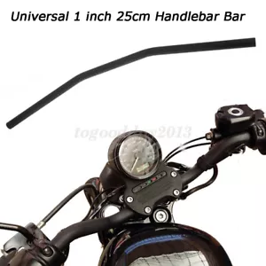 1'' 25mm Motorcycle Handlebar Drag Bars For Honda Suzuki Yamaha Bobber Kawasaki - Picture 1 of 4