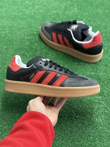 Adidas Samba XLG Mens Sportswear Shoes Black IE9178 NEW Multi Sz - Picture 1 of 4