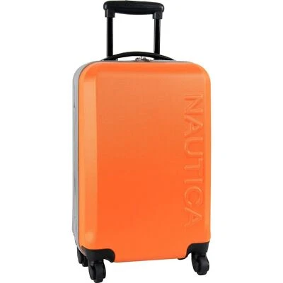 Nautica Ahoy Hardside Carry On Luggage 21 Inch Spinner Wheels Suitcase ORG $180 - Image 1 of 4