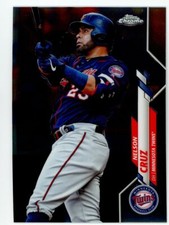 2020 Topps Chrome   Nelson Cruz #69 Minnesota Twins