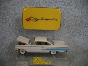 1960 CHEVY IMPALA #125 RACING CHAMPIONS MINT MOTOR TREND   3.25" DIE-CAST Stand - Picture 1 of 6