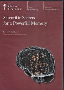 New - Great Courses: Scientific Secrets for a Powerful Memory (DVD, 2012) - Picture 1 of 3