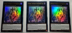 Yugioh! 3x Dingirsu 1st Ed. RA01-EN040 Ultra Rare play set 25th - Picture 1 of 1