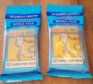 2019 Panini NBA Hoops Premium Stock Cello Pack Factory Sealed - 2PK - Picture 1 of 1