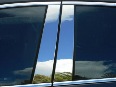 Stainless Steel Pillar Trim 4Pc For 2016-2024 Chevrolet Malibu - Image 1 of 3