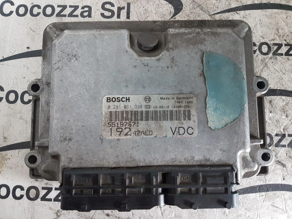 CENTRALINA MOTORE FIAT STILO MULTIWAGON VAN 0281011398 - Immagine 1 di 2