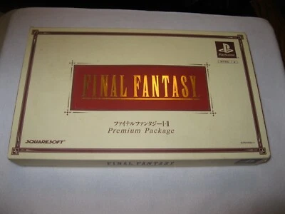 FINAL FANTASY I & II Premium Package Sony Playstation Square Soft Enix Japanese - Image 1 of 4