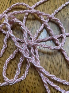 2 yd ~ Vintage  1/4” Elegant Purple Rayon Cord  trim - Picture 1 of 2