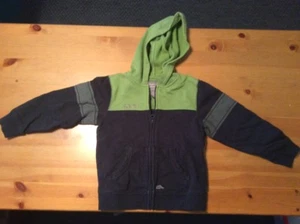 Roots Kids Canada Zip Hoodie Hooded Jacket Zipper Dark Blue Size 5T 5 Years - Picture 1 of 3