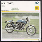 1967 Egli Vincent 1000Cc 998Cc Switzerland Motorcycle Photo Spec Info Card