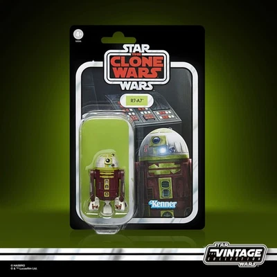 Star Wars Colección Vintage R7-A7 vc322 3.75" Figura Clone Wars MOC droide TVC Foto 1 de 4