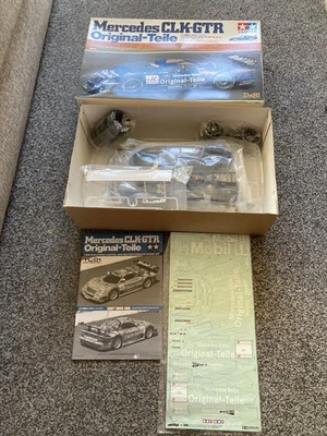 NEW TAMIYA VINTAGE 1/10 RC KIT 58244 TL-01 MERCEDES BENZ CLK GTR ORIGINAL TEILE - Image 1 of 4