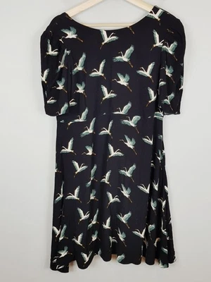 KAREN WALKER Hi There | Vestido estampado de pájaros para mujer [talla AU 12] Foto 1 de 4