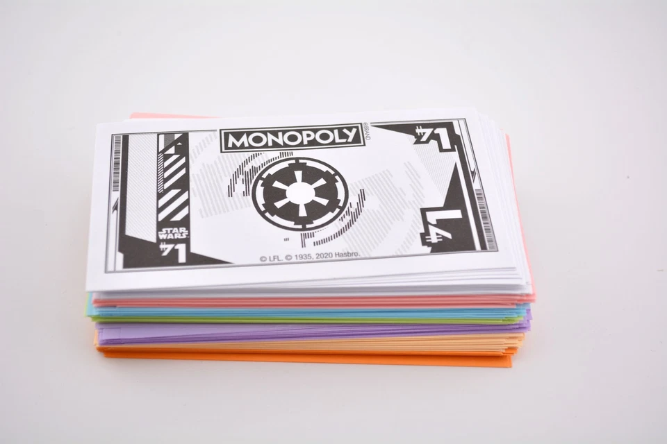 Star Wars Mandalorian Monopoly game part pieces - money - Image 1 of 1
