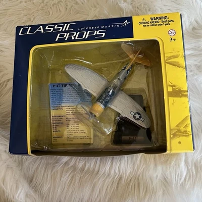 Lockheed Martin Classic Props P-47 Thunderbolt Model Motor Max Diecast NOS - Image 1 of 4