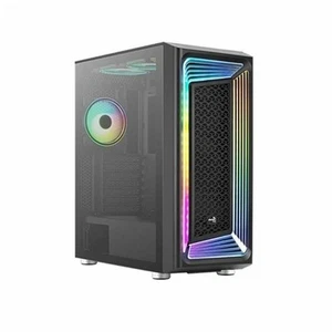 Case computer desktop ATX Aerocool AEROPGSINTERSTELLAR1 Nero - Bild 1 von 4