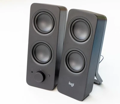 Logitech Z207 Kabellose PC-Lautsprecher, Bluetooth, Stereo Sound, 10 Watt Spitze - Bild 1 von 4