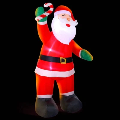 Jingle Jollys Christmas Inflatable Santa 3M Illuminated Decorations - image 1 of 4