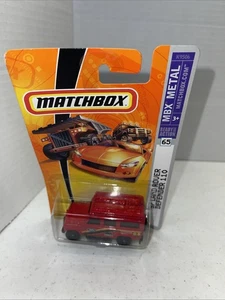 2007 Matchbox MBX Metal 1997 Land Rover Defender 110 Desert Endurance Red #65  - Picture 1 of 6
