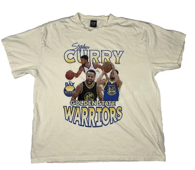 Camisa Golden State Warriors XL Beige Stephen Curry Splash Bros NBA Baloncesto Foto 1 de 4