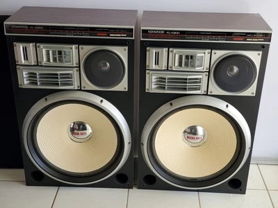 KENWOOD 17-Inch 5-Way Speakers System KL-A900~ Works~ PARTS OR REPAIR~ PLS. READ - Image 1 of 4