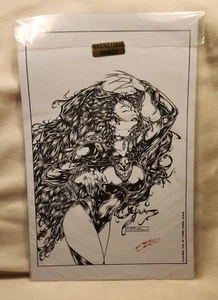 Kirk Lindo's Luxura Portfolio ~ 4 Black & White Prints one color ~ Signed print - Picture 1 of 6