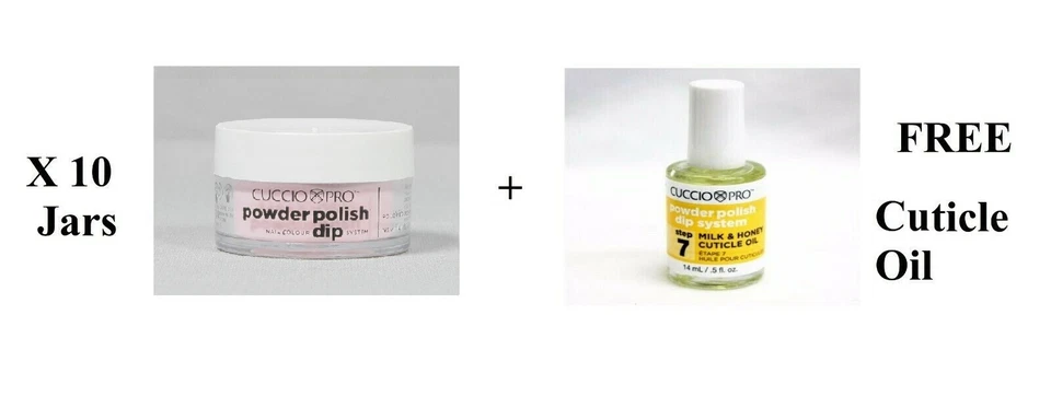 Cuccio Pro DIP Powder Polish French Pink 1.6 Oz
