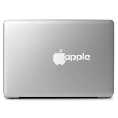 Decal Sticker for Macbook Air/Pro Laptop iPad Tablet Trackpad Retro Apple Logo - Image 1 of 3