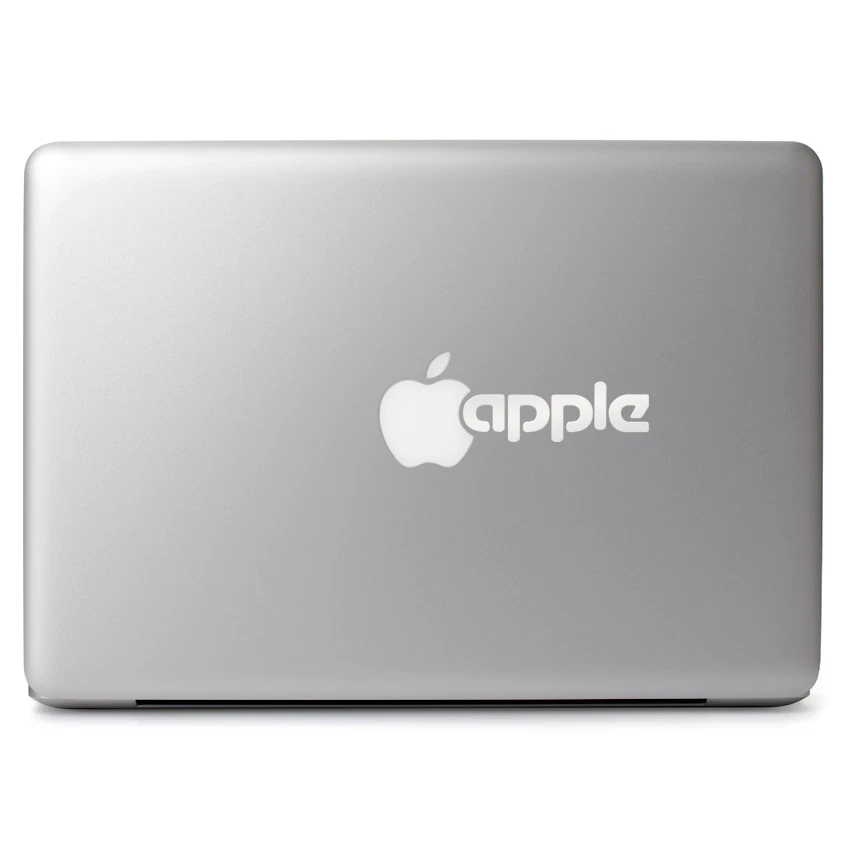 Decal Sticker for Macbook Air/Pro Laptop iPad Tablet Trackpad Retro Apple Logo - Image 1 of 3