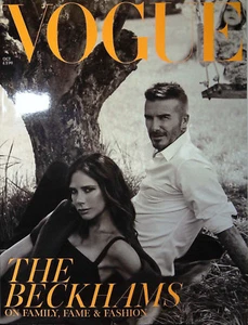 VOGUE UK October 2018 Ltd Subscriber's Edit THE BECKHAMS FAMILY Kate Moss @ NEW - Picture 1 of 8