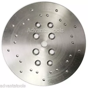 10" Grinding Plate with Screws for Trapezoid Concrete Grinding Shoes - Picture 1 of 4