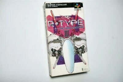 Super Famicom R-Type III 3 boxed Japan SFC game US Seller - Image 1 of 4